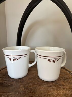 Vintage Corningware Ceramic “Melody” mugs - Set of 2